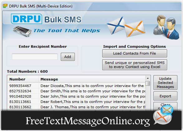 Mobile Text Message Software 8.2.1.0 full