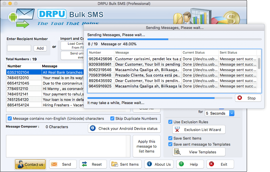 Bulk Sms-Professional